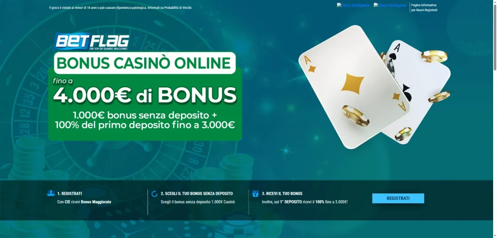 Betflag: Metodo di Prelievo e Versamento sul Conto di Gioco