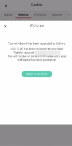 Attendi il controllo e l'elaborazione