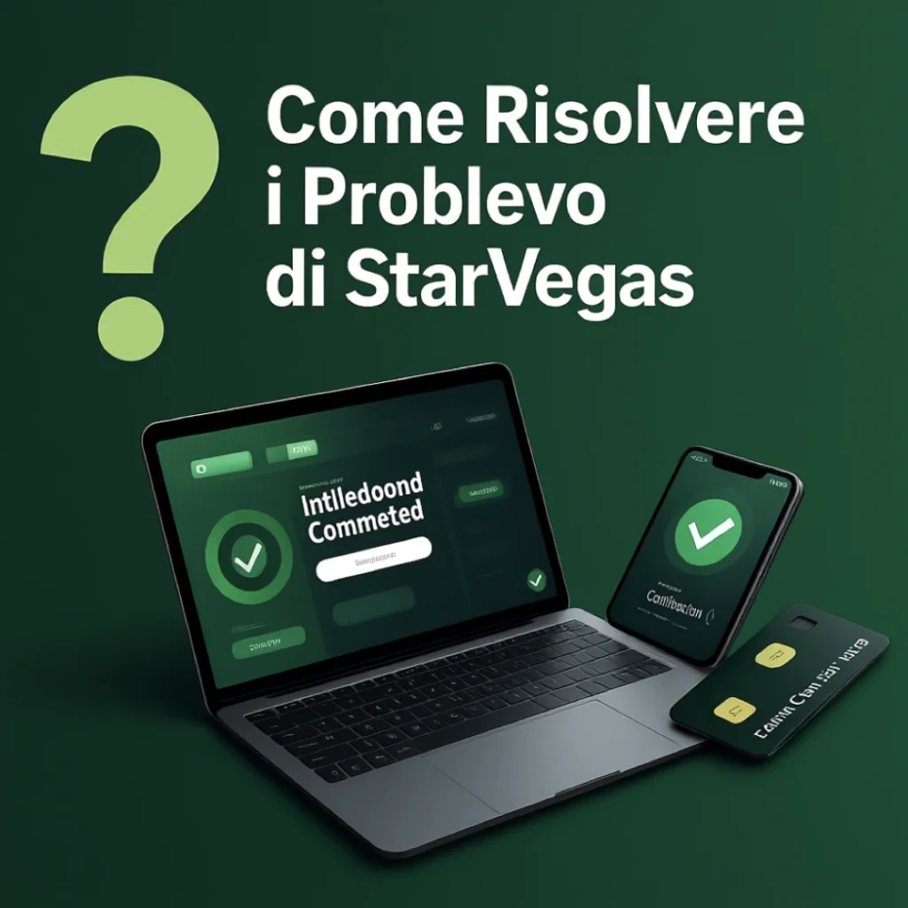 Come Risolvere i Problemi di Prelievo su StarVegas