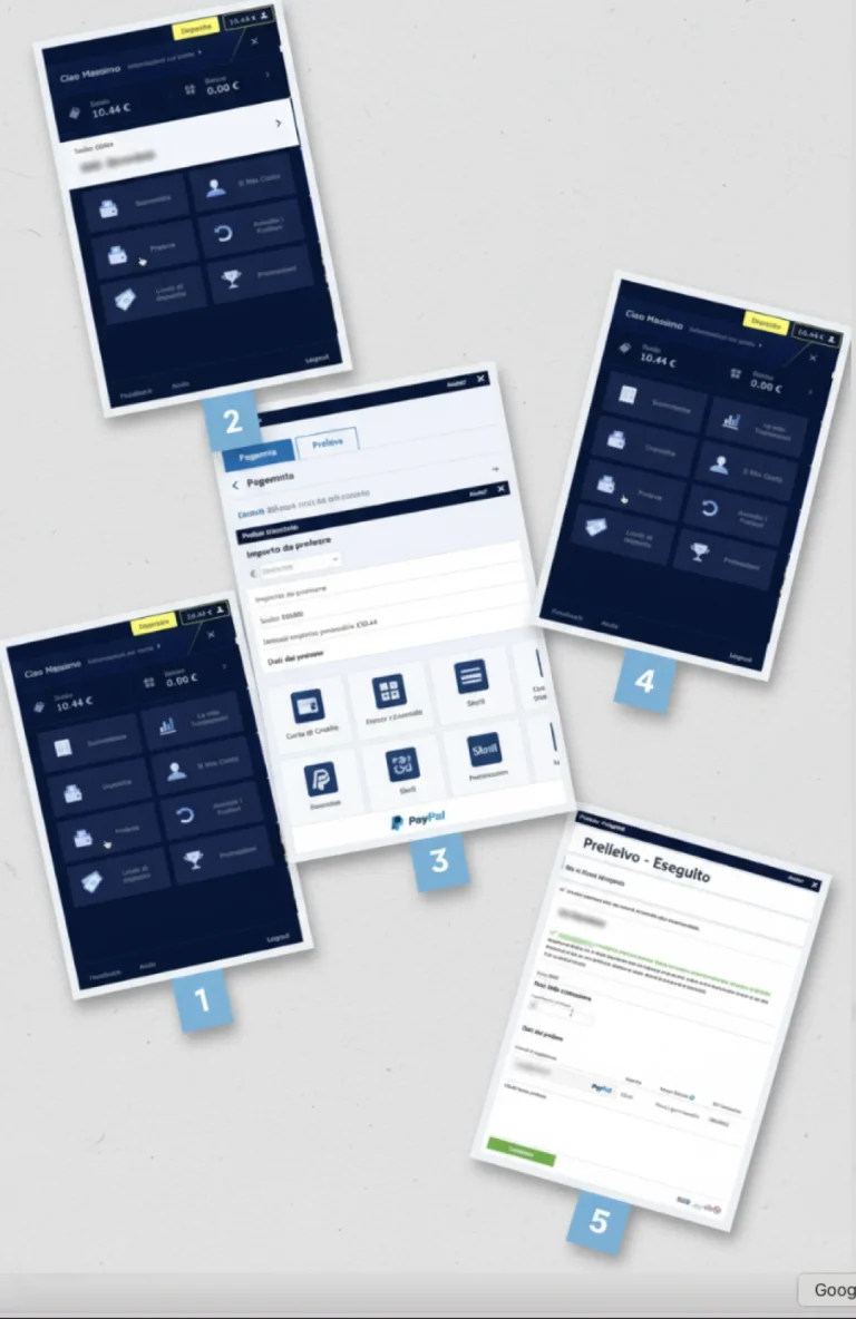 Effettuare un Prelievo su William Hill